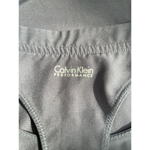 Calvin Klein Grey quick dry performance‎ top size Medium - Picture 5 of 6